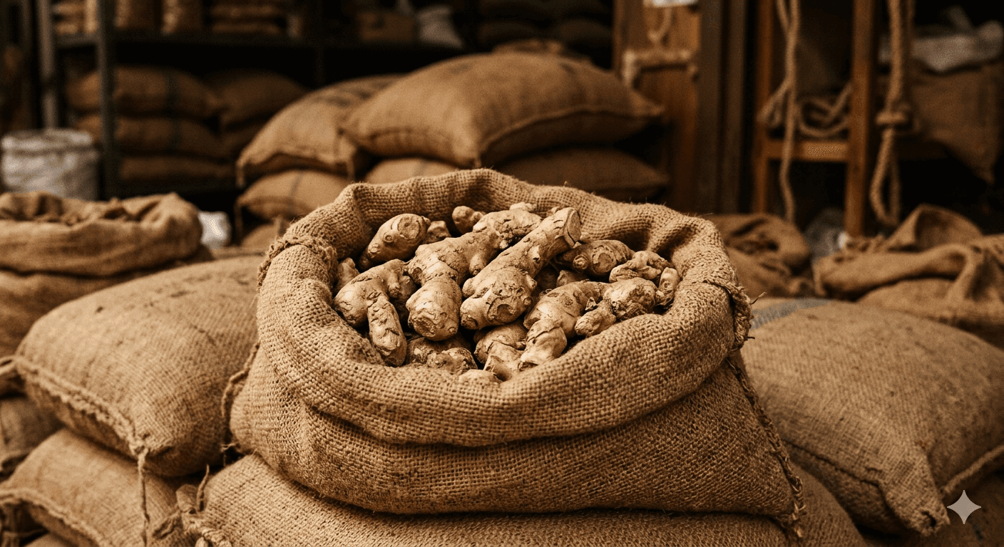 Ginger produce